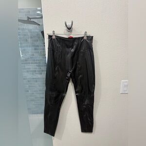 Spanx Faux Patent Leather Leggings